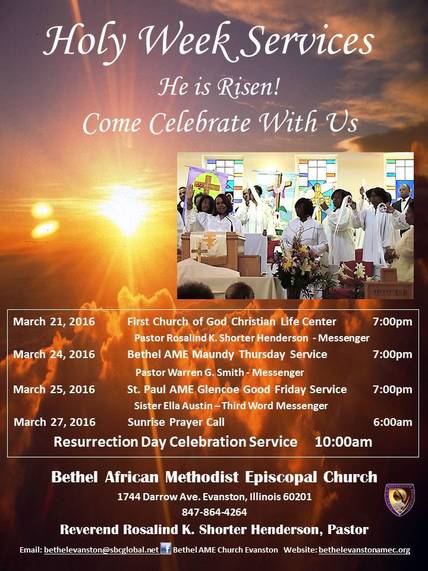 Bethel Holy Week 2016