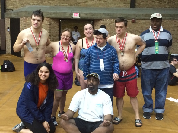 Special Olympics District Swim Meet