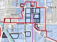 North Downtown Planning map