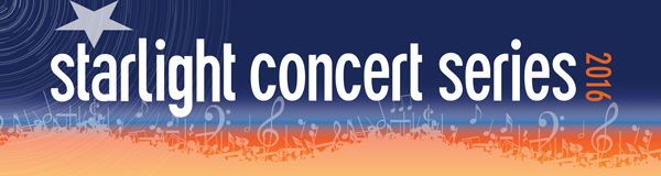 Starlight Concert Series banner 2016