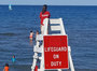 Evanston Lifeguard on duty