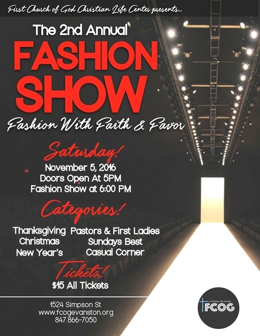 Fashion Show flyer