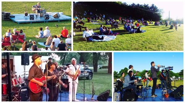 Starlight concerts collage