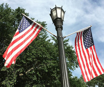 Tallmadge July 4 flags