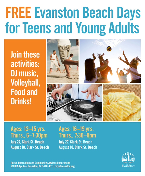 Free teen beach day
