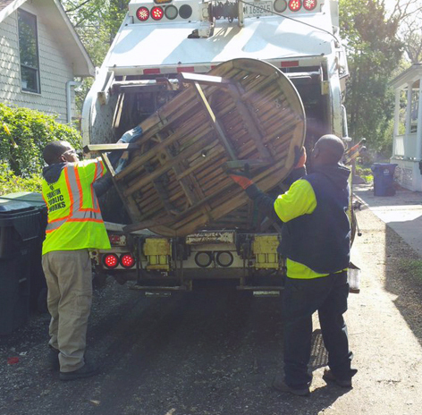 bulk trash pick ups april begin spring