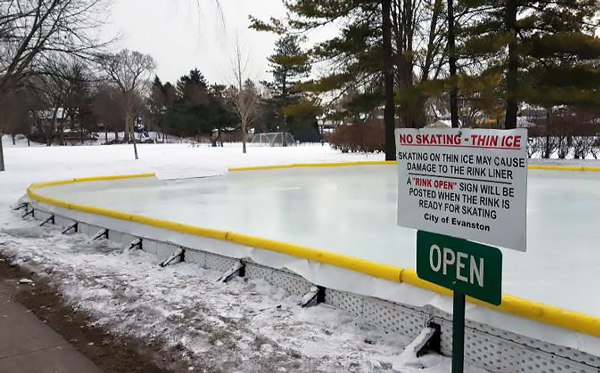 Leahy Park ice rink