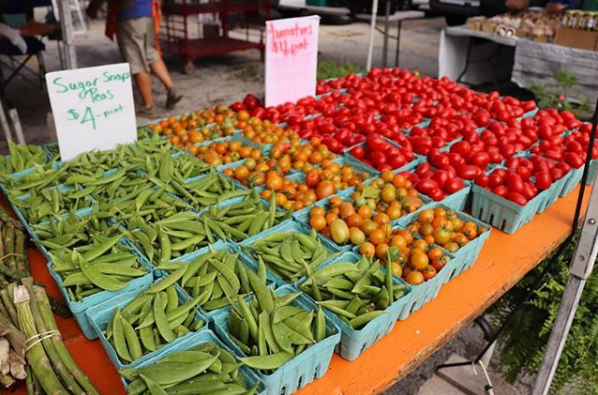 Evanston Farmers' Market vegetables