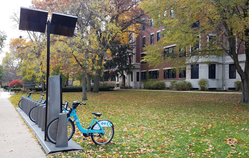 Divvy bike station - Morton Civic Center