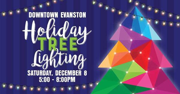 Holiday Tree Lighting 2018 Downtown Evanston