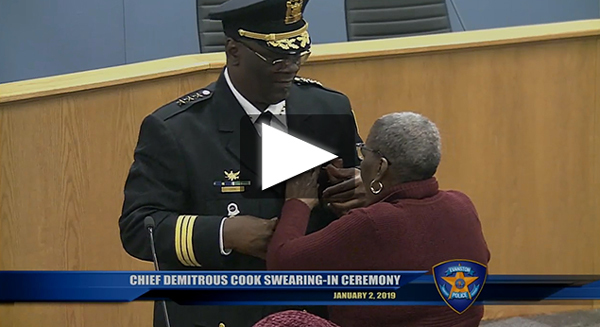 Chief Cook swearing in ceremony video thumbnail