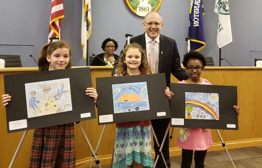 2018 National Drinking Water Week 3rd Grade Art Contest winners