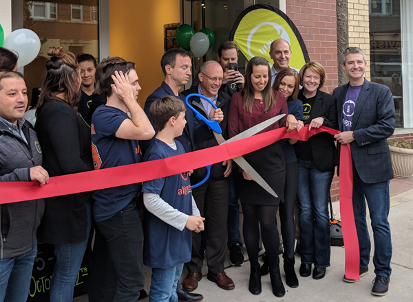 Aligned ribbon cutting