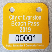 2019  beach token