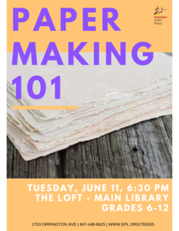 Paper Making Workshop
