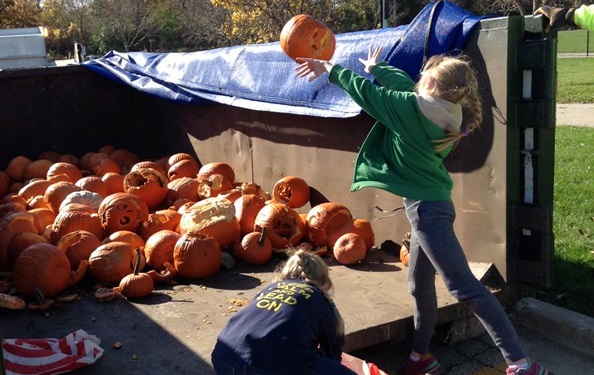 Pumpkin Composting