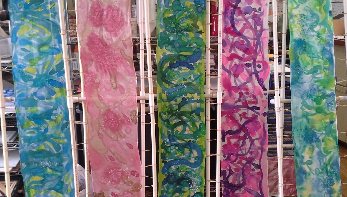Silk Scarf Painting