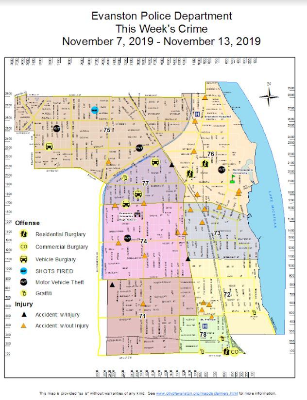 crime map 11.13.19
