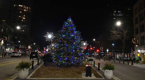 Holiday tree lighting 2018 (photo credit Genie Lemieux)
