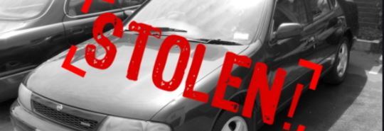 stolen car
