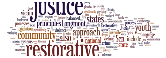 Restorative Justice We've come a long, long way.  