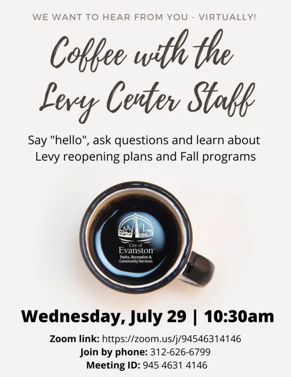 Coffee with Levy Staff