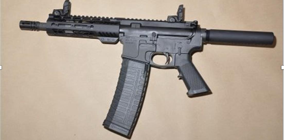 AR-15 style assault weapon seized