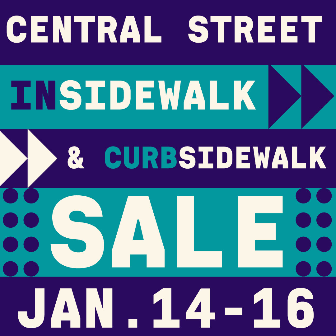 central street insidewalk sale