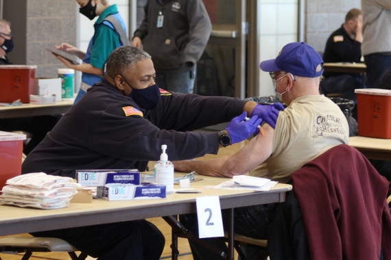 COVID-19 vaccination of older resident