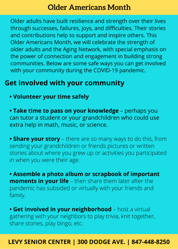 Older Americans Month 2