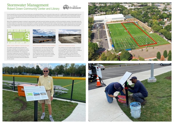 Crown stormwater collage