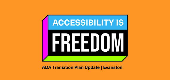 Accessibility is Freedom logo/flyer