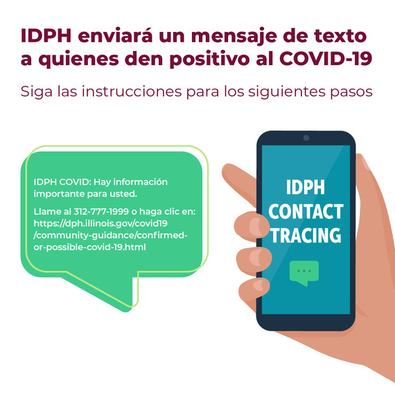 contact tracing infographic (spanish)