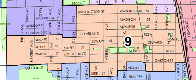 Ward 9 map