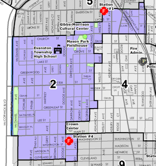 2nd Ward map