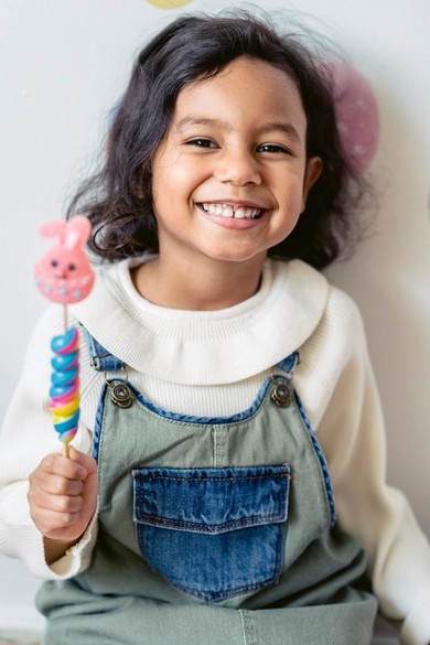 hispanic heritage month - girl celebrating