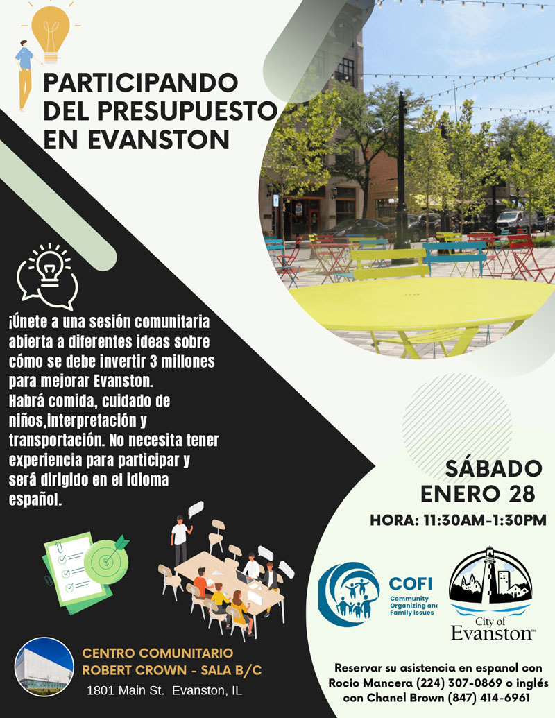PB Budget Idea Collection flyer (Spanish)