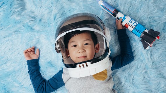boy astronaut