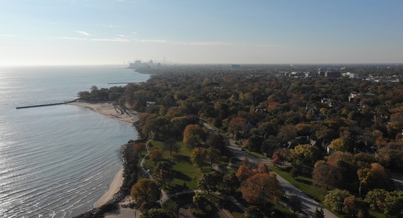 Evanston lakefront