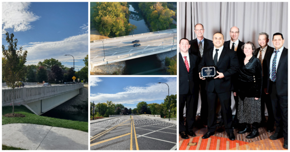 Central Street Bridge award collage