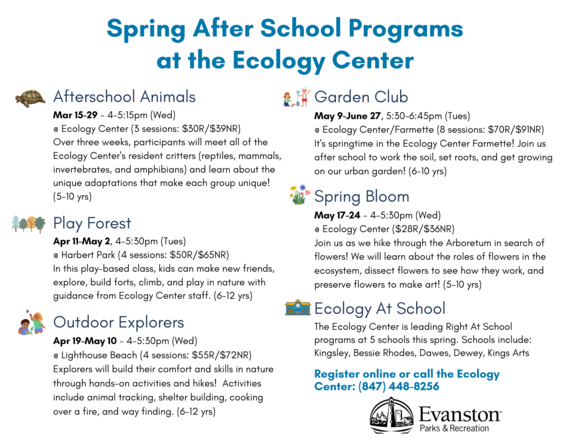 Spring Ecology Programs