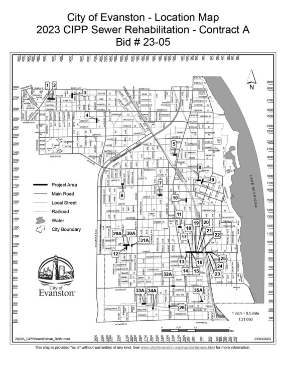 2023 CIPP map