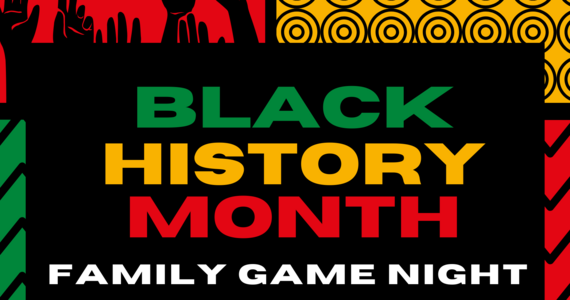 black history game night flyer