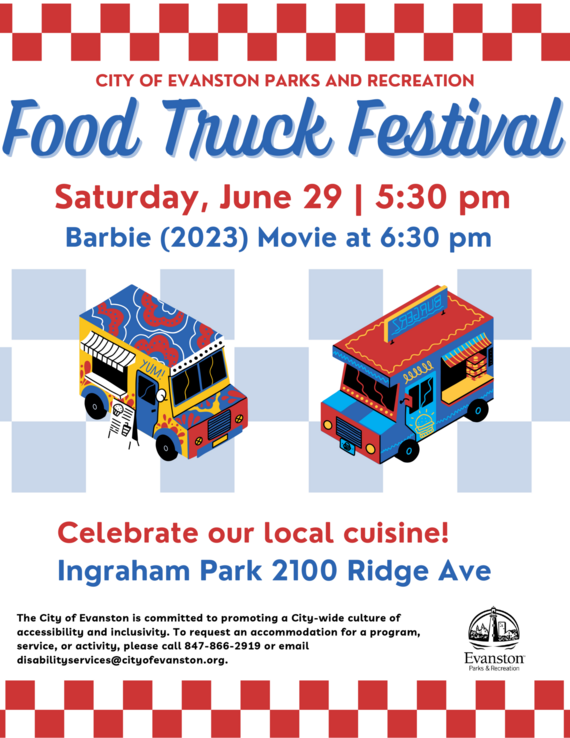 Food truck fest poster