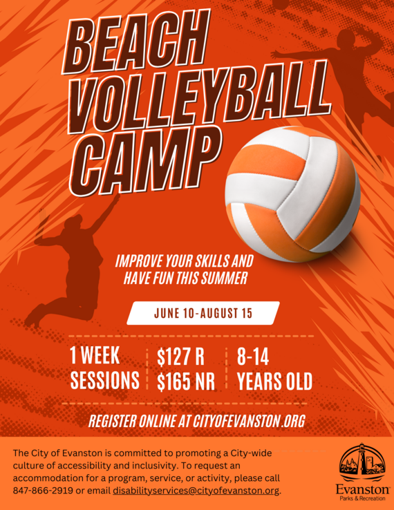 Beach volleyball camp