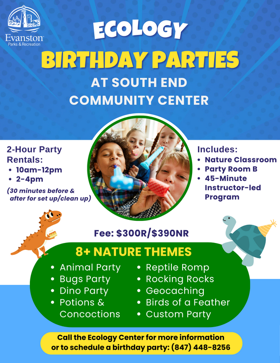 ecology birthday party poster