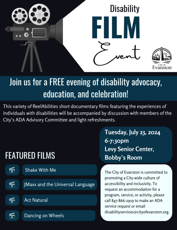 disability film event poster