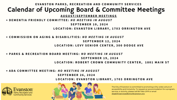 August 2024 parks meetings