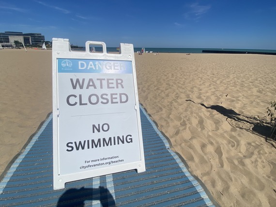 water closed sign