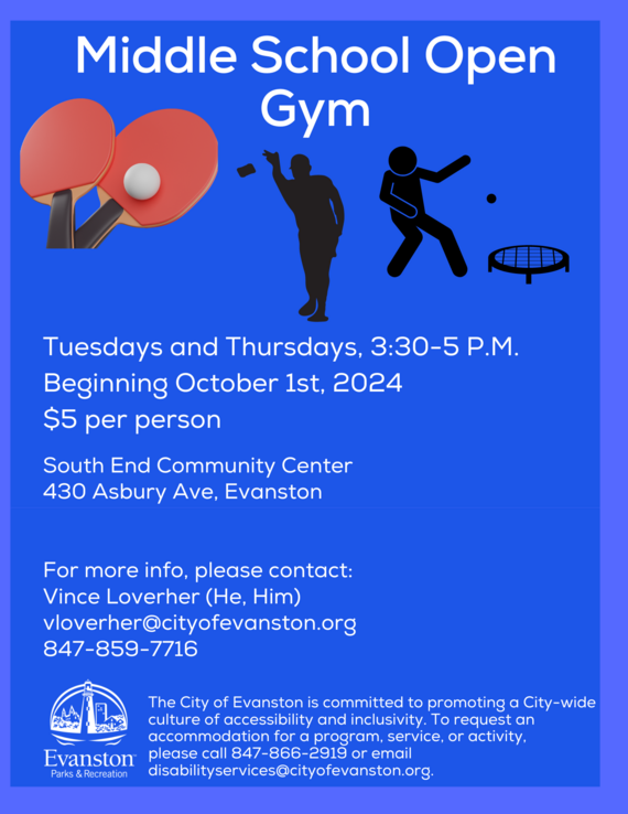 middle school open gym